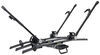 platform rack folding tilt-away saris mhs uno bike for 3 bikes - 2 inch hitches wheel mount