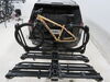 2022 chevrolet tahoe  platform rack tilt-away fold-up saris mhs bike for 4 bikes - 2 inch hitches wheel mount