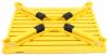 folding step fixed height safety platform - aluminum 19 inch long x 15 wide 1 000 lbs yellow