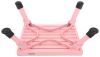 folding step 1000 lbs safety platform - aluminum 14 inch long x 11 wide 1 000 pink