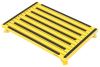 folding step 1000 lbs safety platform - aluminum 24 inch long x 16 wide 1 000 yellow