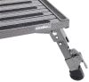 folding step 24 inch long safety adjustable height platform - aluminum x 16 1 000 lbs