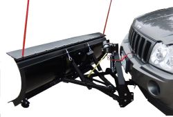 SnowBear Plow for 2" Hitches - Electric Winch - 82" Wide x 19" Tall - SB324-080