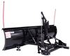 vehicle snowplow adjustable blade - 5 angles snowbear proshovel for 2 inch hitches electric actuator 84 wide x 22 tall