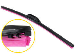 Scrubblade ShadeBlade Windshield Wiper Blade - Hybrid Style - 24" - Pink - Qty 1 - SCR53FR