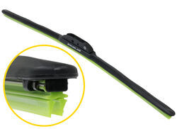 Scrubblade ShadeBlade Windshield Wiper Blade - Hybrid Style - 22" - Green - Qty 1 - SCR36FR