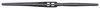 frame style 14 inch long scrubblade rear wiper blade - qty 1