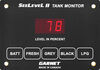monitoring system digital display seelevel rv holding tank monitor - fresh gray black propane