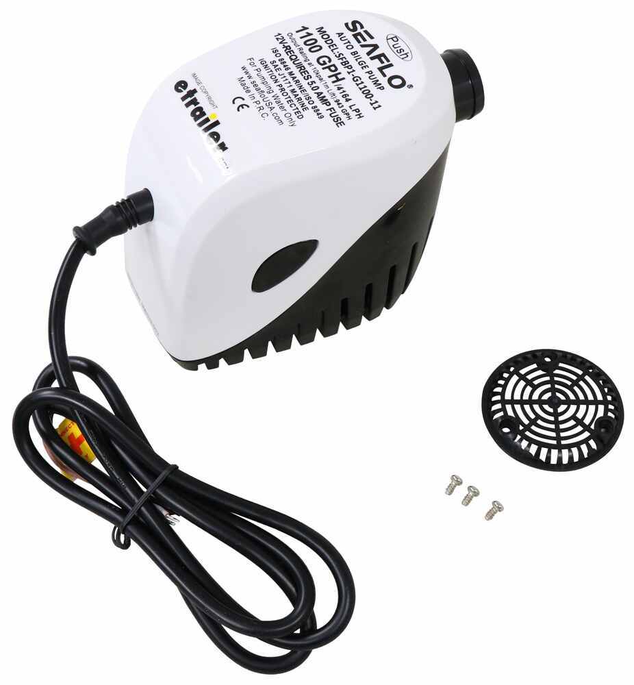 Seaflo Automatic Bilge Pump w/ Magnetic Float Switch - Submersible ...