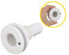 boat accessories pumps seaflo thru-hull fitting for livewells and bilge - 1 inch inner diameter