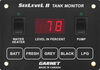 monitoring system digital display seelevel rv holding tank monitor - fresh gray black water pump and heater switch