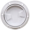 deck plates seaflo plate for boats - 4 inch diameter white