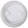 deck plates seaflo plate for boats - 6 inch diameter white