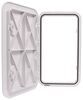 multi-purpose hatch access door - 14 inch wide x 23-7/8 tall white