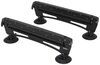 roof rack fixed seasucker ski and snowboard carrier - vacuum cup mounted 4 pairs of skis or 2 boards