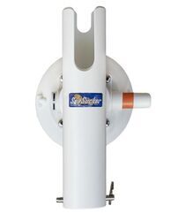 SeaSucker Rod Holder - Vacuum Mount - White - Vertical
