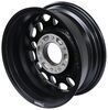 wheel only 6 on 5-1/2 inch aluminum sendel series t17 matte black mesh trailer - 15 x rim