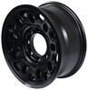 wheel only 16 inch aluminum sendel series t17 matte black mesh trailer - x 7 rim 8 on 6-1/2