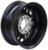 wheel only aluminum sendel series t17 matte black mesh trailer - 13 inch x 5 rim on 4-1/2