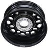 wheel only aluminum sendel series t17 matte black mesh trailer - 14 inch x 5-1/2 rim 5 on 4-1/2