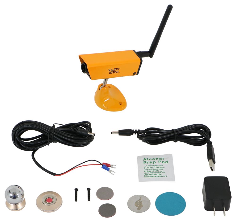 Swift Hitch Wi-Fi Camera for Smartphone or Tablet - Wireless - Night Vision - 5-Hour Battery - SH04