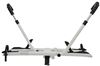 platform rack fits 1-1/4 inch hitch kuat sherpa 2.0 bike for 2 bikes - hitches wheel mount pearl