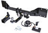 custom fit hitch stealth hitches hidden trailer receiver w/ towing kit - 2 inch