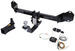 Stealth Hitches Hidden Trailer Hitch Receiver w/ Towing Kit - Custom Fit - 2"