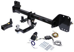 Stealth Hitches Hidden Trailer Hitch Receiver w/ Towing Kit - Custom Fit - 2" - SH34FRT