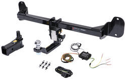 Stealth Hitches Hidden Trailer Hitch Receiver w/ Towing Kit - Custom Fit - 2"