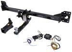 Stealth Hitches Hidden Trailer Hitch Receiver w/ Towing Kit - Custom Fit - 2"