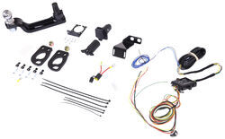 Towing Kit w/ Ball Mount and Trailer Wiring for Stealth Hitches Hidden Rack Receiver - 2" Ball - SH58VR