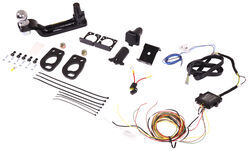 Towing Kit w/ Ball Mount and Trailer Wiring for Stealth Hitches Hidden Rack Receiver - 2" Ball - SH59FR