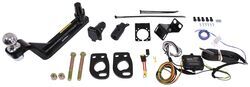 Towing Kit w/ Ball Mount and Trailer Wiring for Stealth Hitches Hidden Rack Receiver - 2" Ball - SH72MR