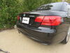 2013 bmw 3 series  custom fit hitch on a vehicle
