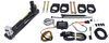 trailer hitch ball mount towing kit w/ and wiring for stealth hitches hidden rack receiver - 2 inch