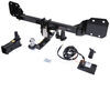 custom fit hitch stealth hitches hidden trailer receiver w/ towing kit - 2 inch