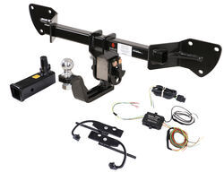 Stealth Hitches Hidden Trailer Hitch Receiver w/ Towing Kit - Custom Fit - 2" - SH88VR