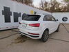 2017 audi q3  custom fit hitch stealth hitches hidden trailer receiver w/ towing kit - 2 inch