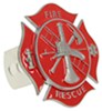 Firefighter Emblem Trailer Hitch Receiver Cover Firefighter SHC815