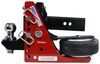 adjustable ball mount 16000 lbs gtw shocker hitch hd air - 2-5/16 inch 2-1/2 7-1/2 drop 20k