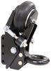 standard coupler only shocker hitch air cushioned lunette ring - 3 inch diameter adjustable channel mount 20k