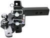 adjustable ball mount drop - 7 inch shocker hitch xr w/ sway control tabs 2 7-1/2 10k