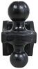 trailer hitch ball mount balls replacement black combo for shocker adjustable mounts