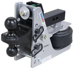 Shocker Streamline Aluminum Air Cushioned 2-Ball Mount - 2" Hitch - 4-1/2" Drop - 10K - SHK32MR