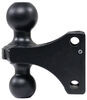 drop hitch trailer ball mount