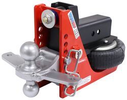 Shocker Hitch HD Air 2-Ball Mount w/ Sway Control Tabs - 3" Hitch - 4-1/2" Drop - 20K - SHK88MR