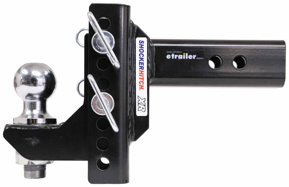 Shocker XR Adjustable Pintle Hook Hitch 6 Drop to 6 Rise