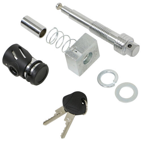 Anti-Rattle Trailer Hitch Receiver Lock for 2