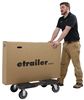 moving dolly 1500 lbs snap-loc all-terrain with e-track anchor points - 32 inch x 20-1/2 1 500 black